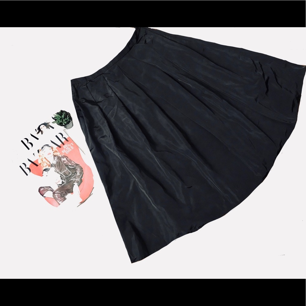 Full Black Midi Skirt by Lord & Taylor